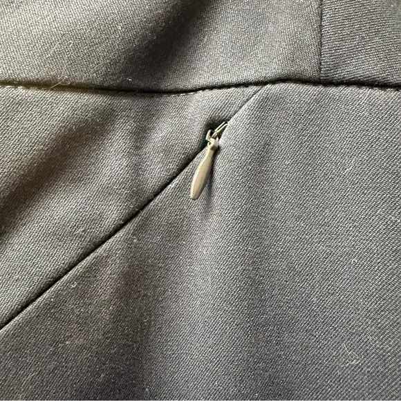 Investments Navy Stretch Dress Pants 14L Wide Leg Career Office Chic - Picture 3 of 9